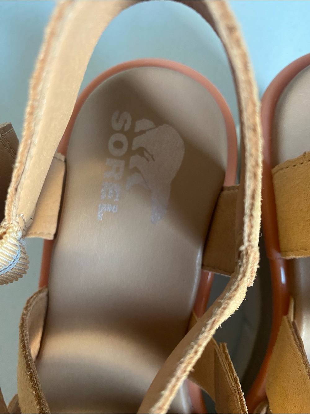 Sorel Joanie lll Ankle Strap Wedge Sandal Size 7.5 - Picture 6 of 10